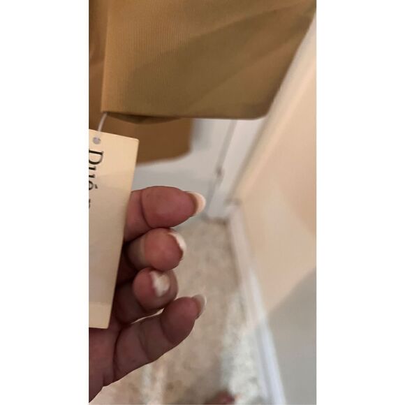 DUE PER DUE BROWN SILK JACKET WOMENS SIZE 10 NEW WITH TAGS - Picture 5 of 10